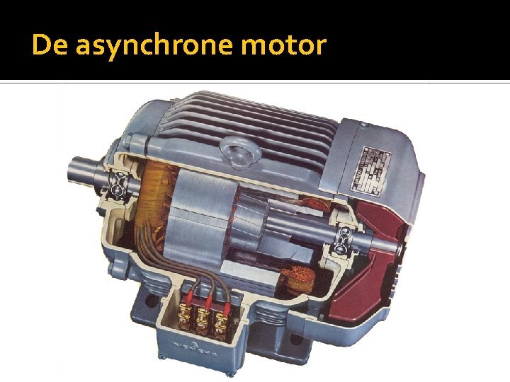 De asynchrone motor 