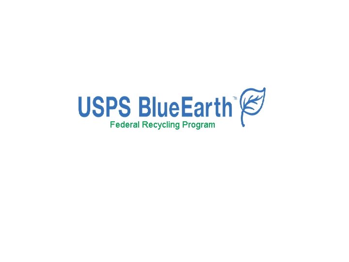 Federal Recycling Program 