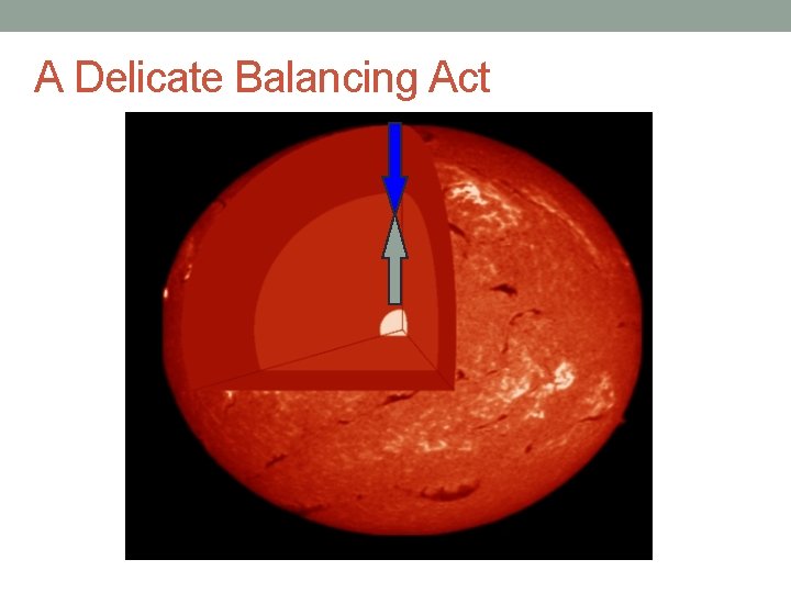 A Delicate Balancing Act 