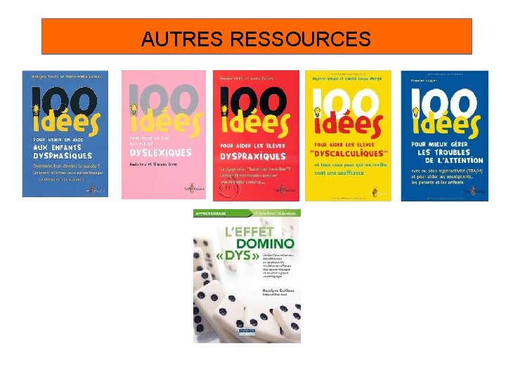 AUTRES RESSOURCES 