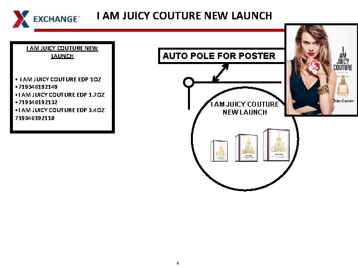 I AM JUICY COUTURE NEW LAUNCH AUTO POLE FOR POSTER • I AM JUICY