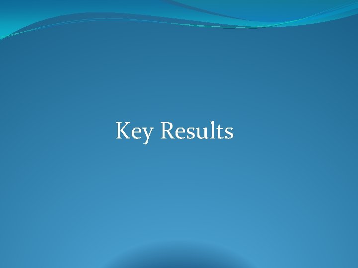 Key Results 