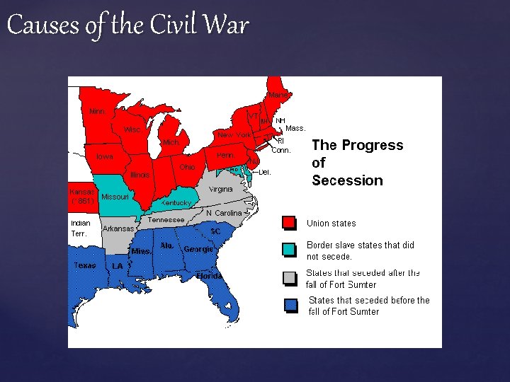 Causes of the Civil War 