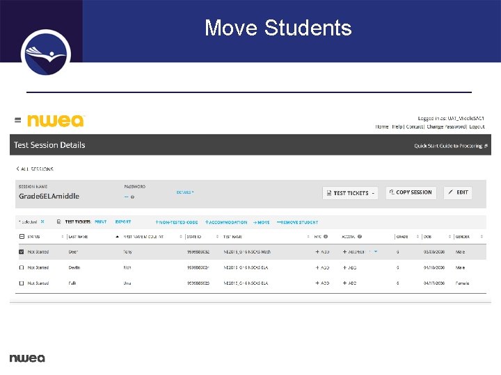 Move Students 