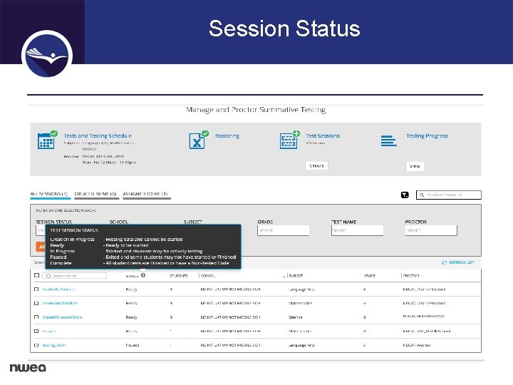 Session Status 