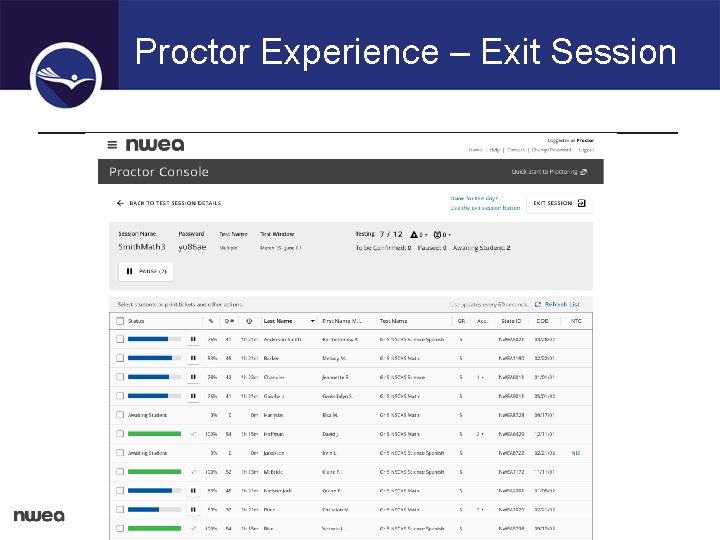 Proctor Experience – Exit Session 