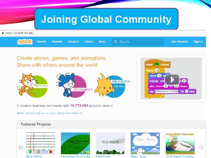 Joining Global Community 