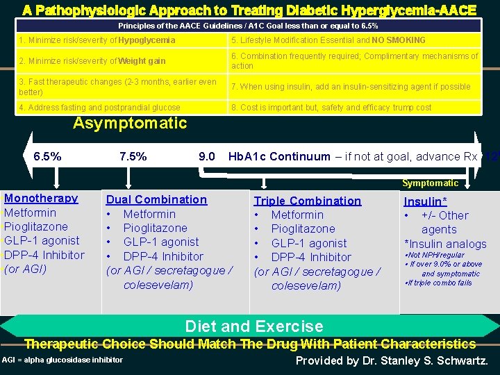 A Pathophysiologic Approach to Treating Diabetic Hyperglycemia-AACE Principles of the AACE Guidelines / A