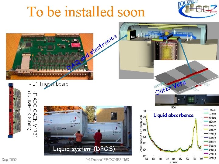 To be installed soon s c i n o Q A D a nd