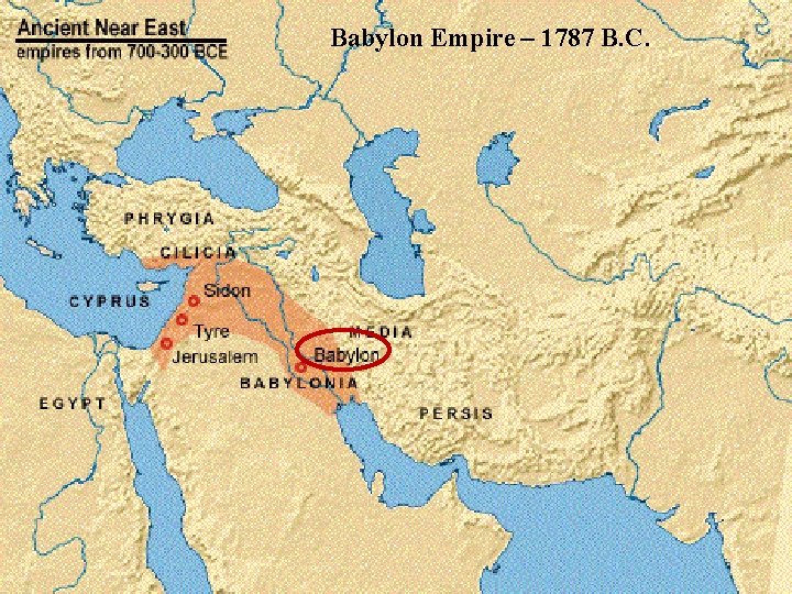 Babylon Empire – 1787 B. C. 