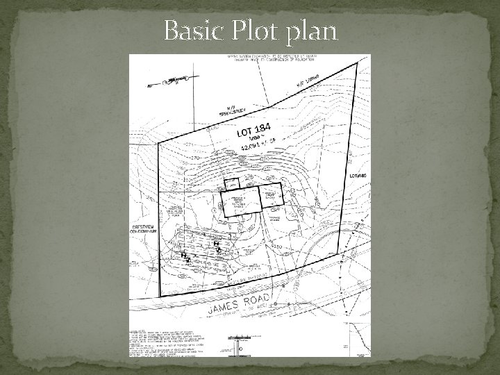 Basic Plot plan 