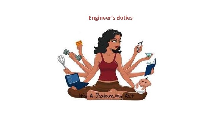 Engineer’s duties 