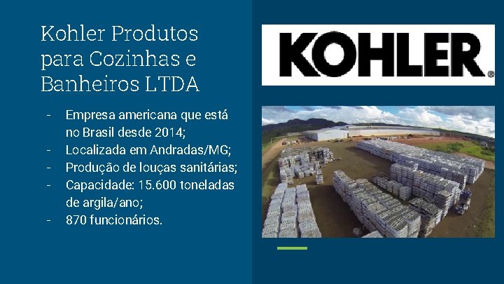 Kohler Produtos para Cozinhas e Banheiros LTDA - Empresa americana que está no Brasil