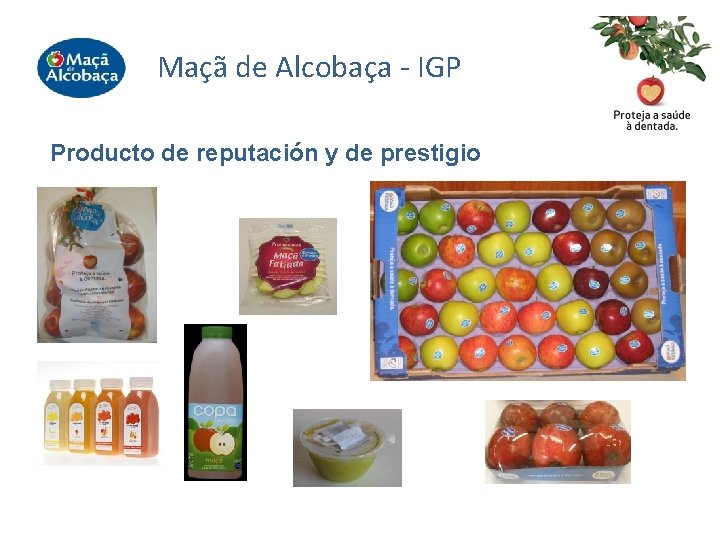 Maçã de Alcobaça - IGP Producto de reputación y de prestigio 