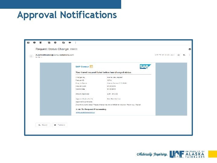 Approval Notifications 