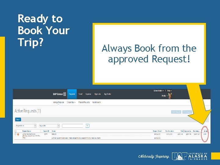 Ready to Book Your Trip? Always Book from the approved Request! 