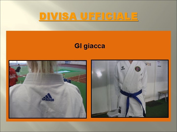 DIVISA UFFICIALE GI giacca 