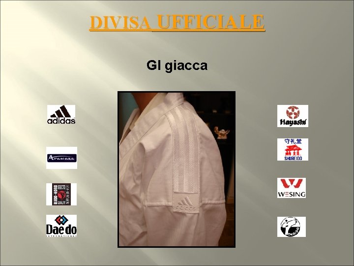 DIVISA UFFICIALE GI giacca 