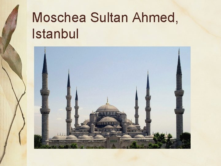 Moschea Sultan Ahmed, Istanbul 