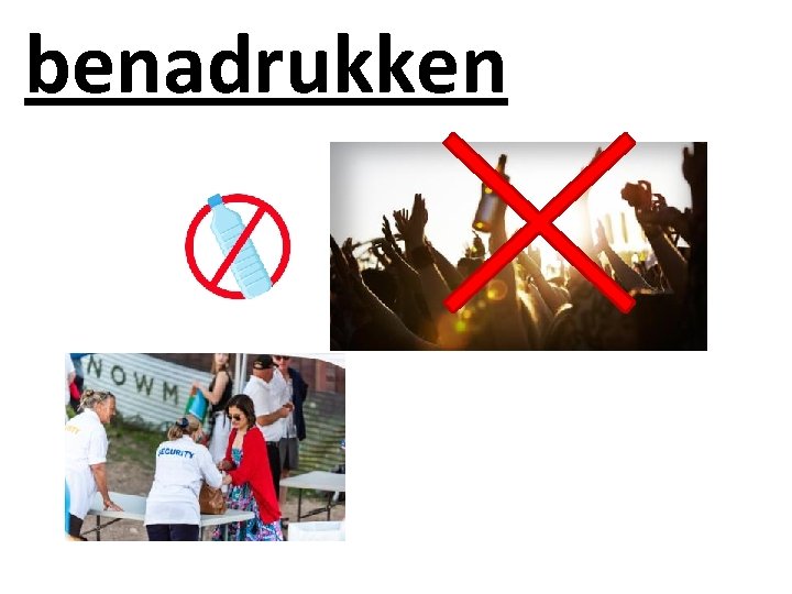 benadrukken 