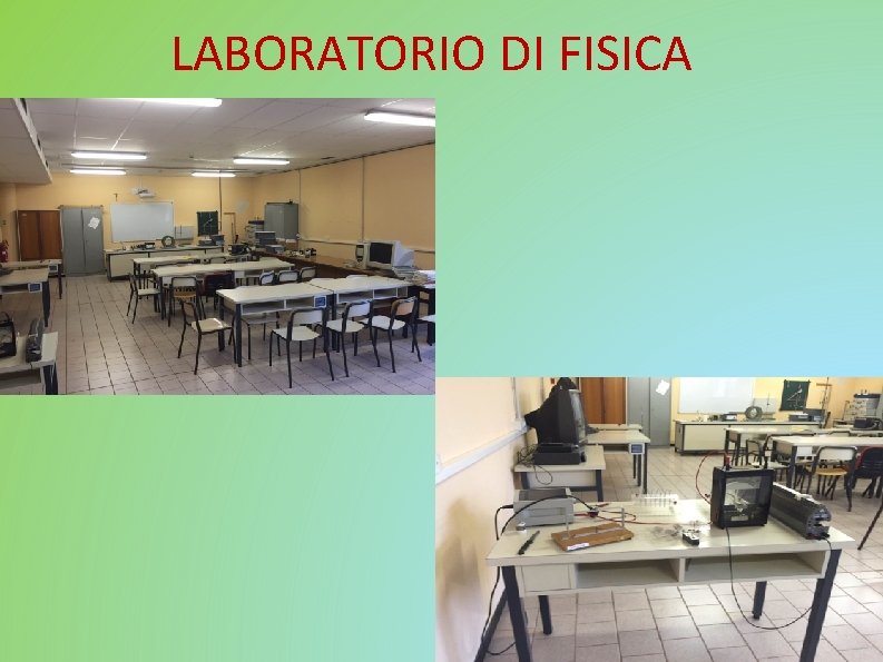 LABORATORIO DI FISICA 