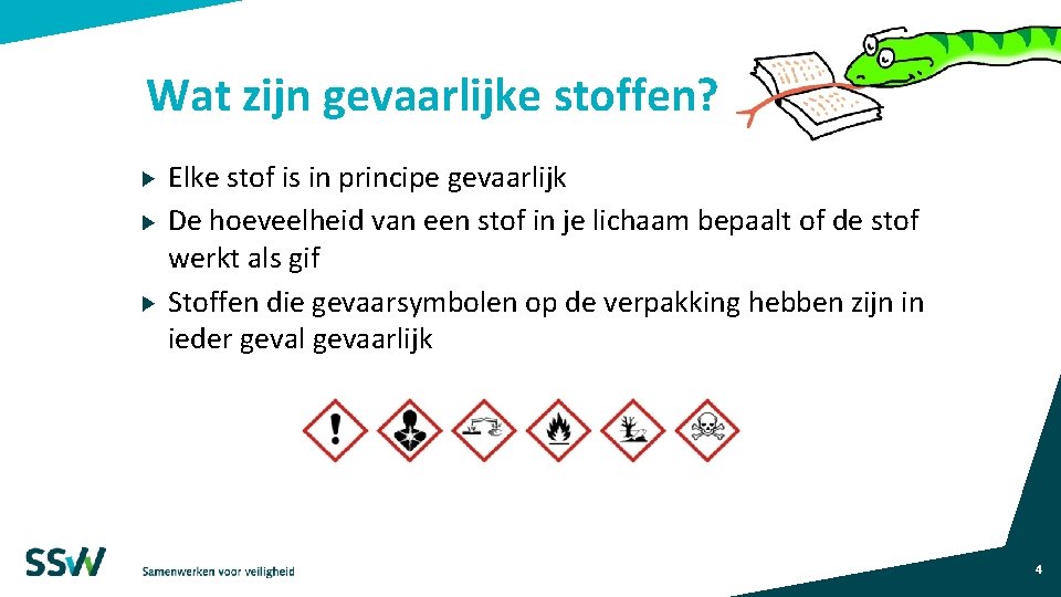 Toolbox Gevaarlijke stoffen Samen doen we het beter