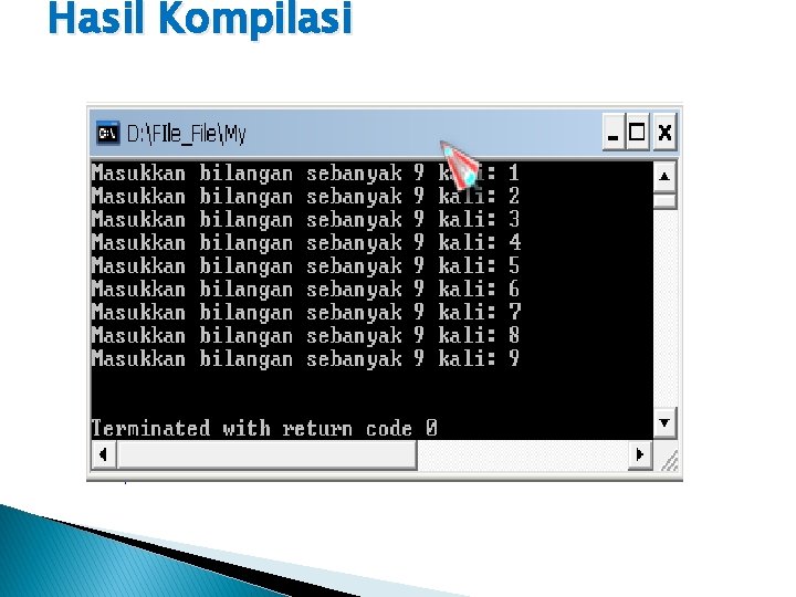 Hasil Kompilasi 