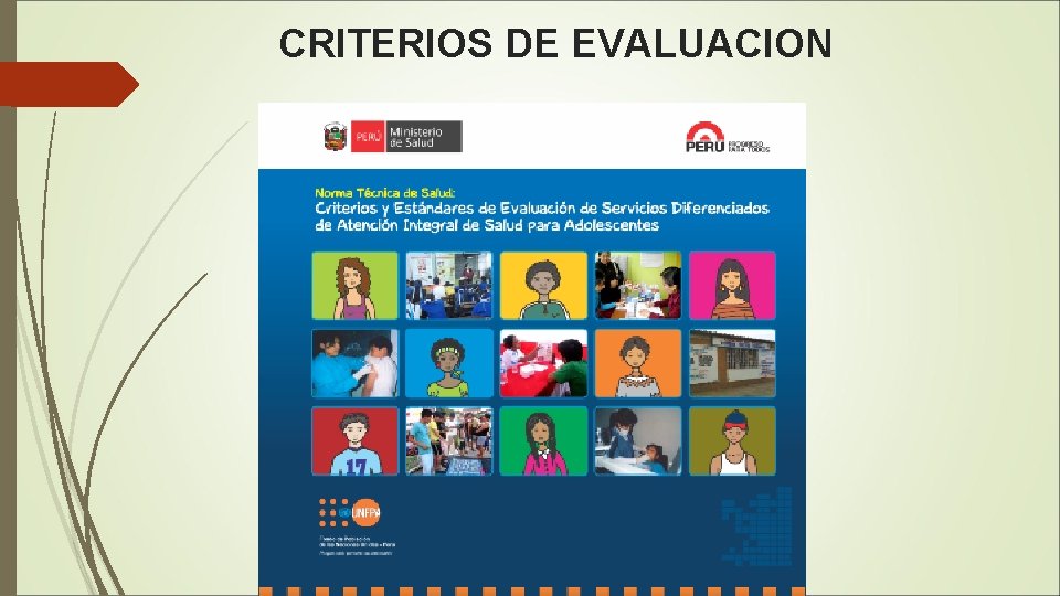 CRITERIOS DE EVALUACION 