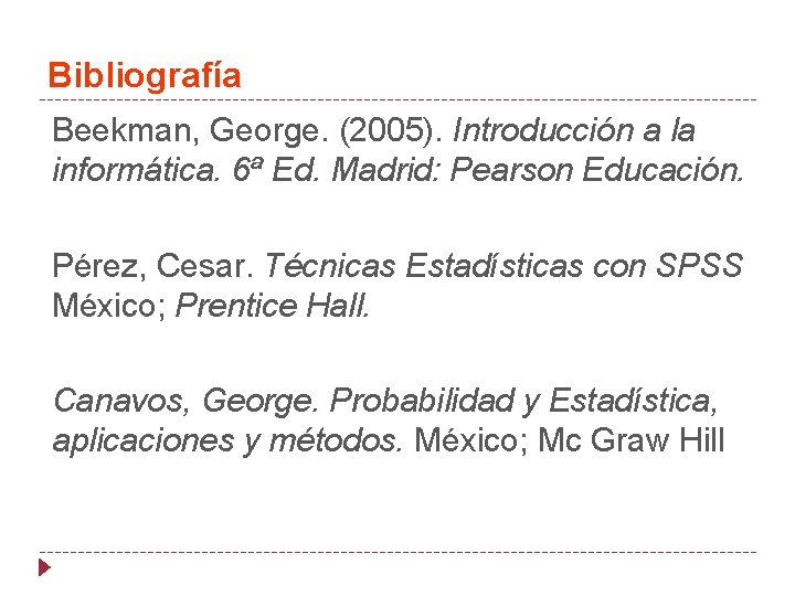 Informtica Avanzada Objetivo Especfico El estudiante producir material