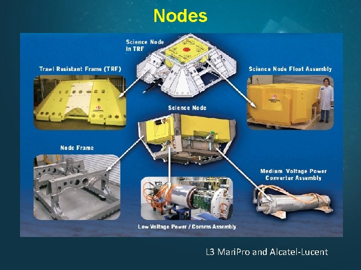 Nodes L 3 Mari. Pro and Alcatel-Lucent 