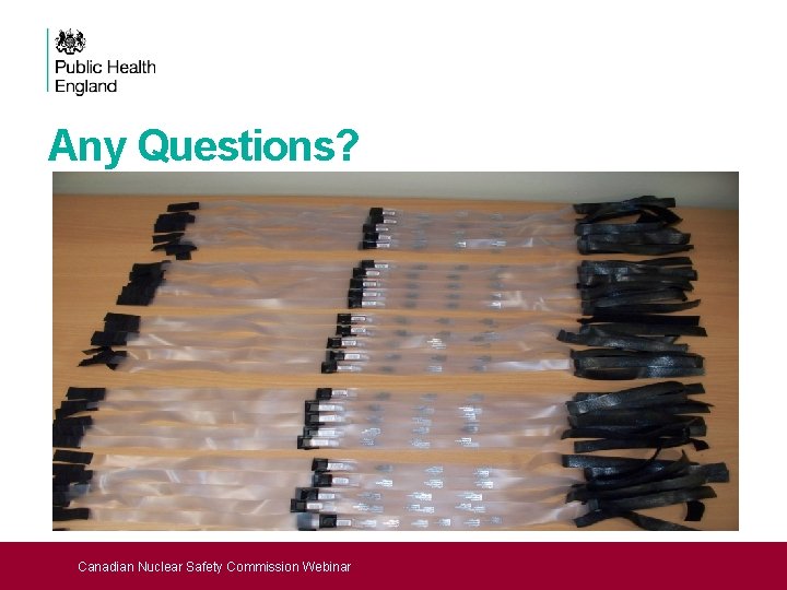 Any Questions? Canadian Nuclear Safety Commission Webinar 