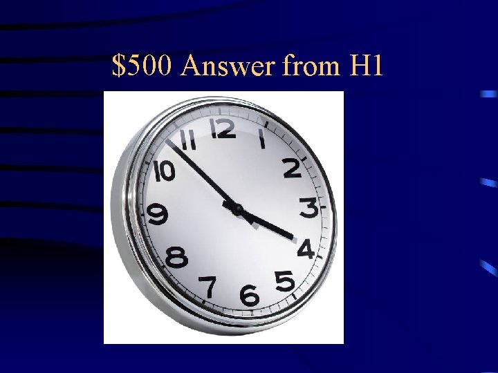 $500 Answer from H 1 