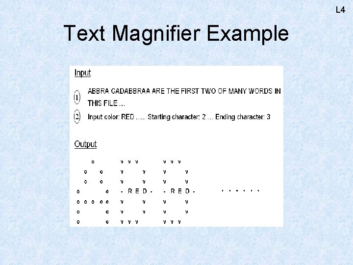 L 4 Text Magnifier Example 