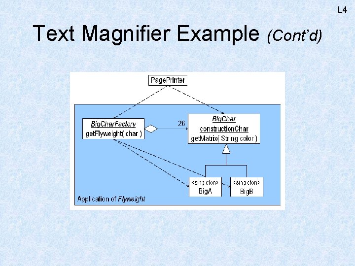L 4 Text Magnifier Example (Cont’d) 