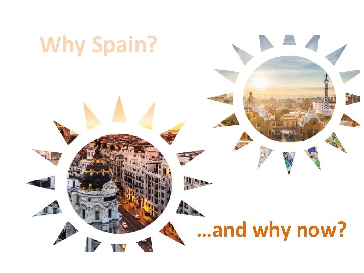 Why Spain? …and why now? 