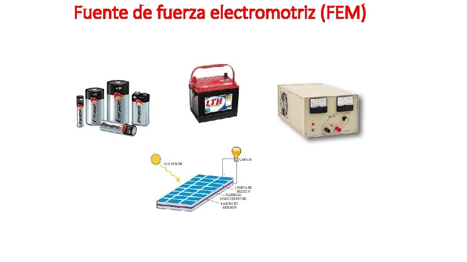 Fuente de fuerza electromotriz (FEM) 