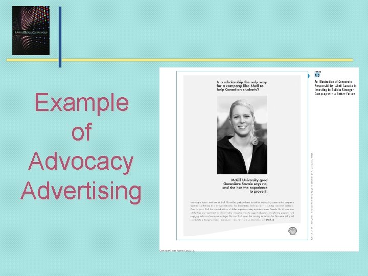 Example of Advocacy Advertising 