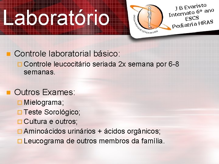 Laboratório n isto J B Evar º ano 6 o t a n r Laboratório n isto J B Evar º ano 6 o t a n r