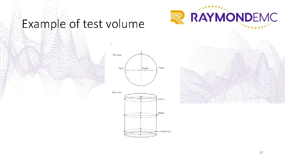 Example of test volume 37 