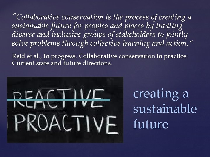 bringing people together to build science capacity for
