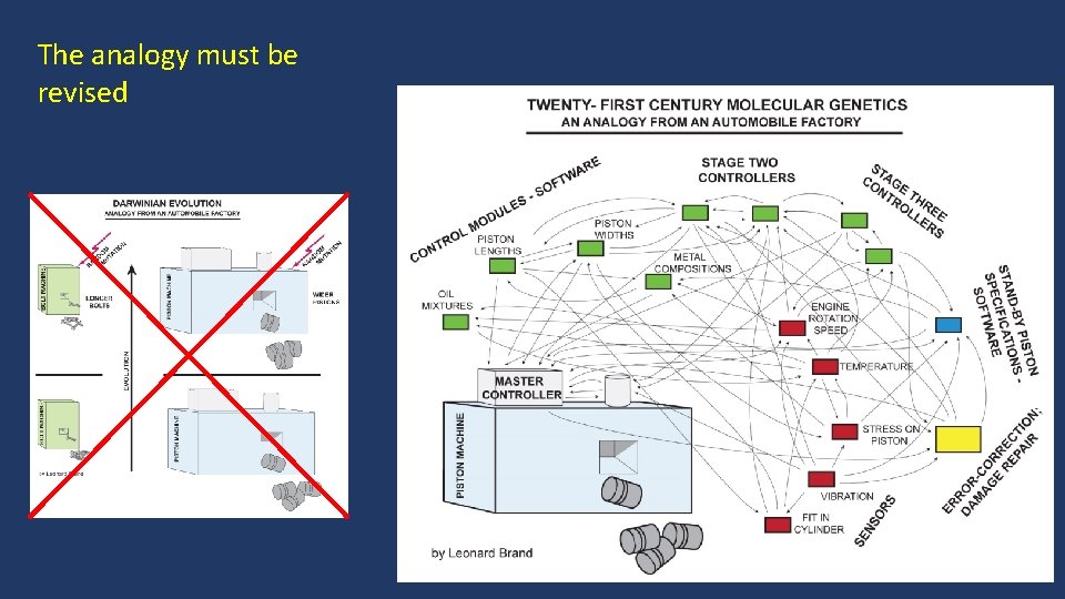 The analogy must be revised 
