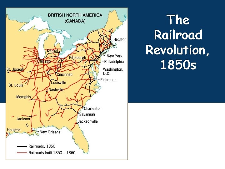 The Railroad Revolution, 1850 s 