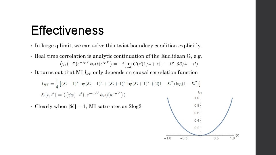 Effectiveness • 