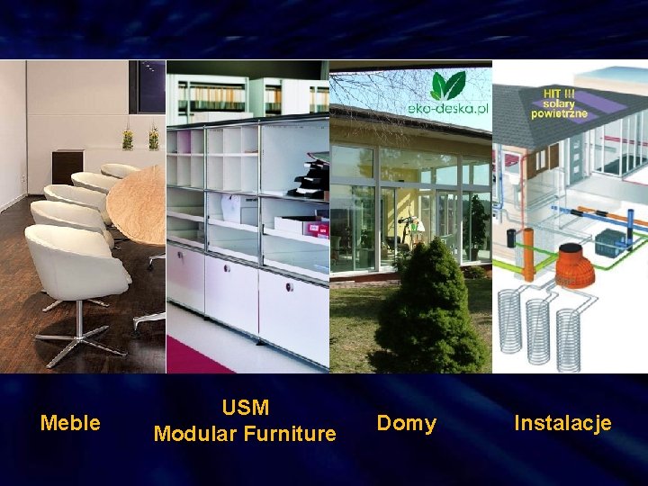 Meble USM Modular Furniture Domy Instalacje 