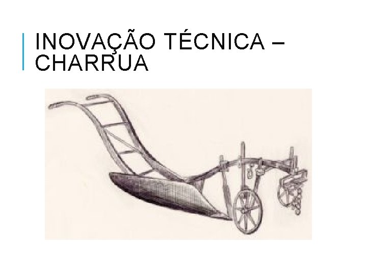 INOVAÇÃO TÉCNICA – CHARRUA 