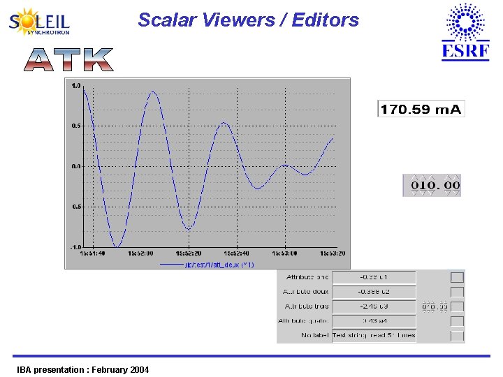 Scalar Viewers / Editors IBA presentation : February 2004 