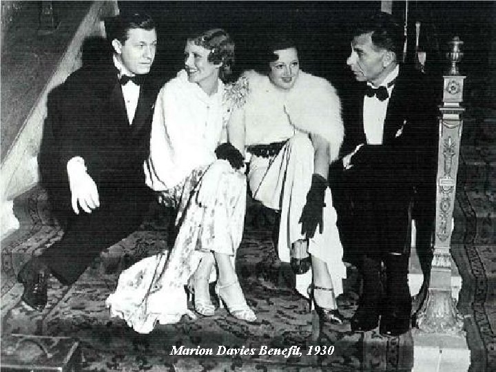 Marion Davies Benefit, 1930 