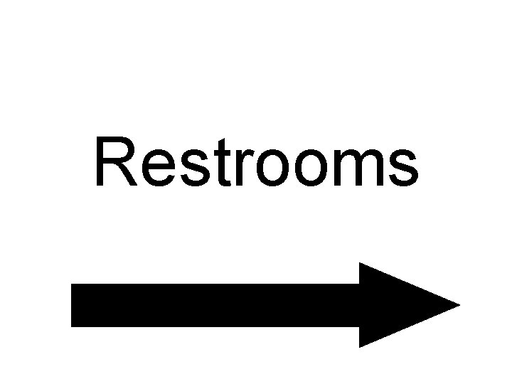 Restrooms 