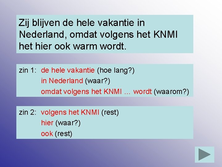 Zij blijven de hele vakantie in Nederland, omdat volgens het KNMI het hier ook