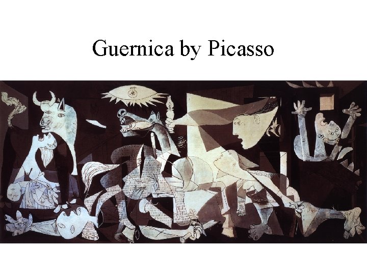 Guernica by Picasso 